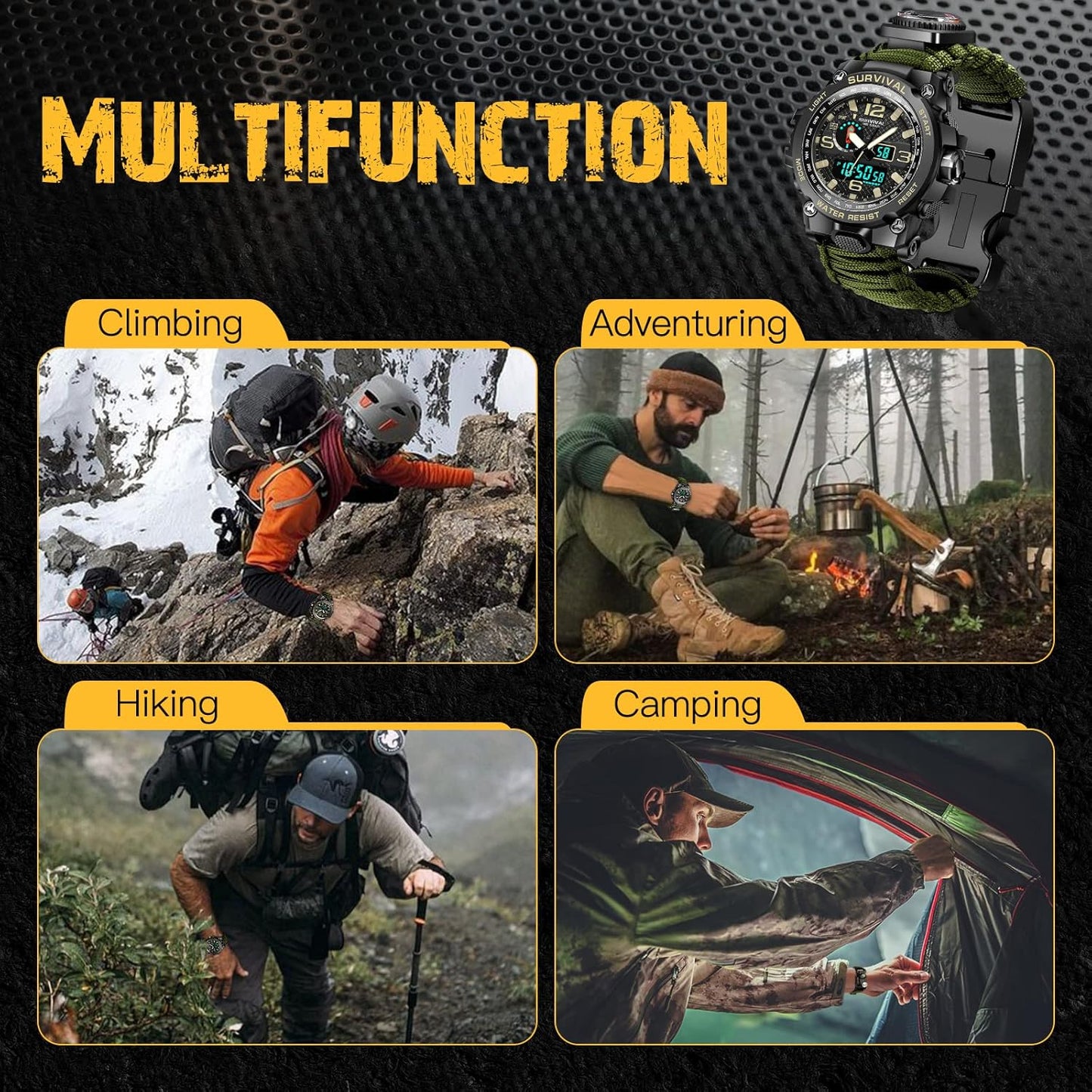Reloj Militar Táctico Multifuncional