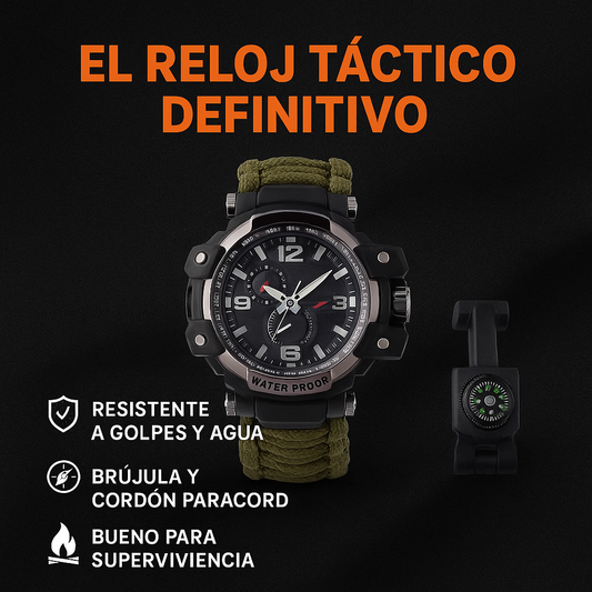 Reloj Militar Táctico Multifuncional