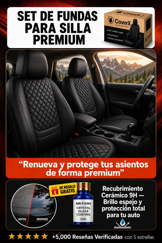 Asientos Premium + Recubrimiento Cerámico Gratis