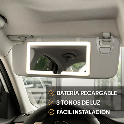 Espejo Led para carro